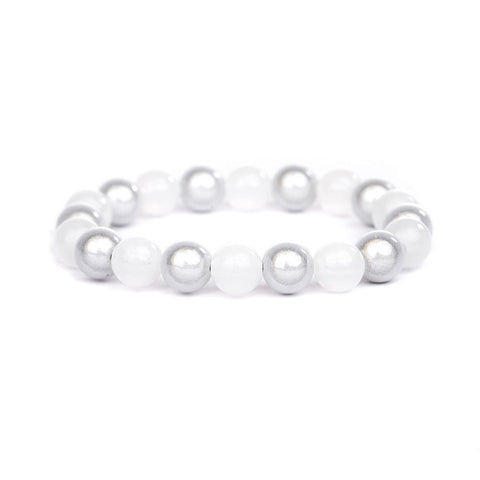 Armband - Magic Pearls Glow in the dark 10mm.