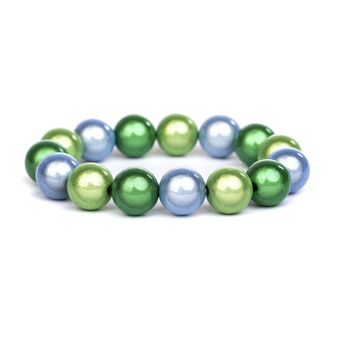 Armband - Magic Pearls Jade 14mm