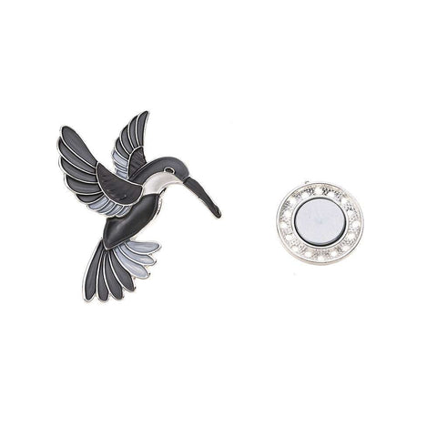 Brosche - Vogel