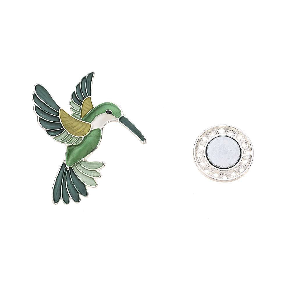 Brosche - Vogel