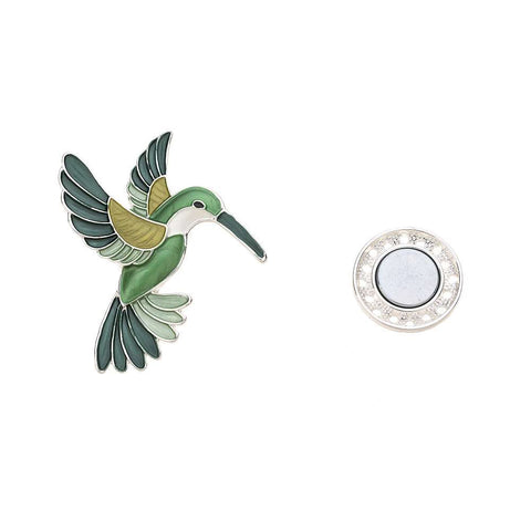 Brosche - Vogel