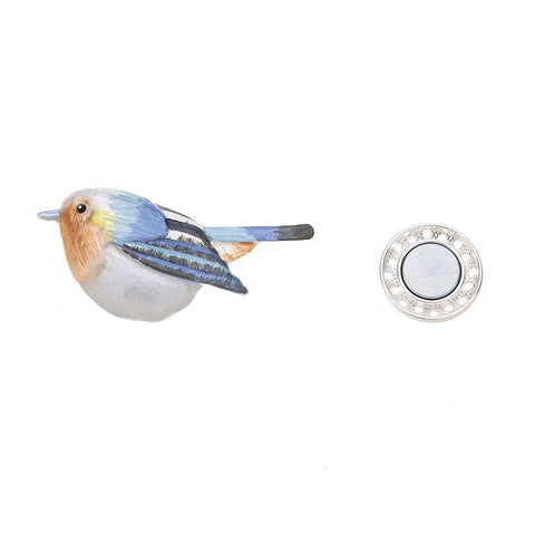 Brosche - Vogel