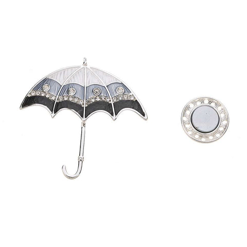 Brosche - Regenschirm