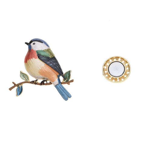 Brosche - Vogel