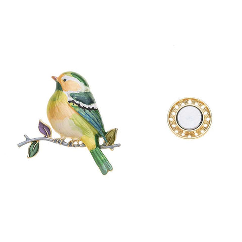 Brosche - Vogel