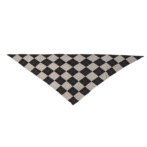 Dreieckstuch - Argyle Muster