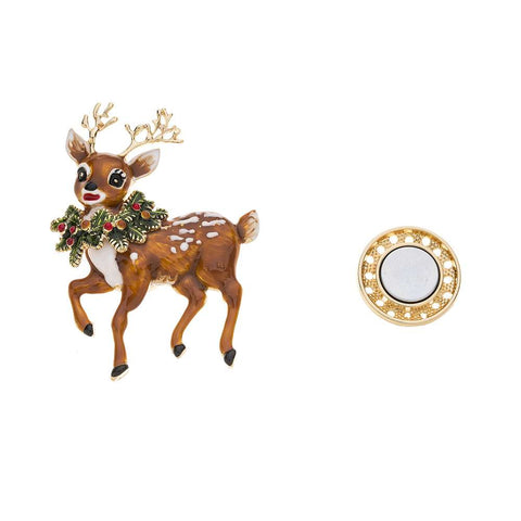 Brosche - Reh
