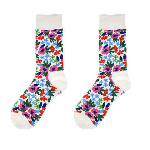 Socken - Blumen