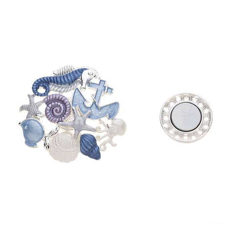 Brosche - Meereswelt