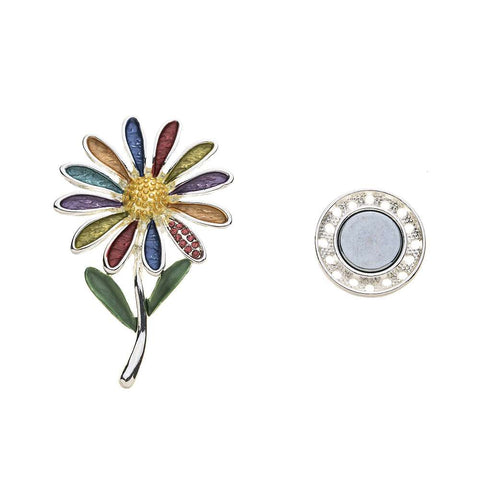 Brosche - Gänseblümchen