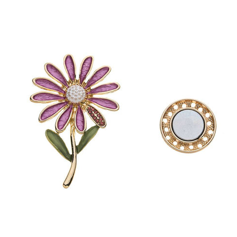 Brosche - Gänseblümchen