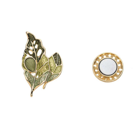 Brosche - Blatt