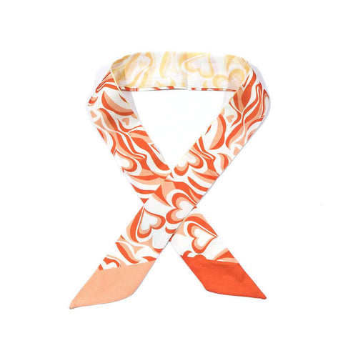 Schmales Halstuch - Herzen