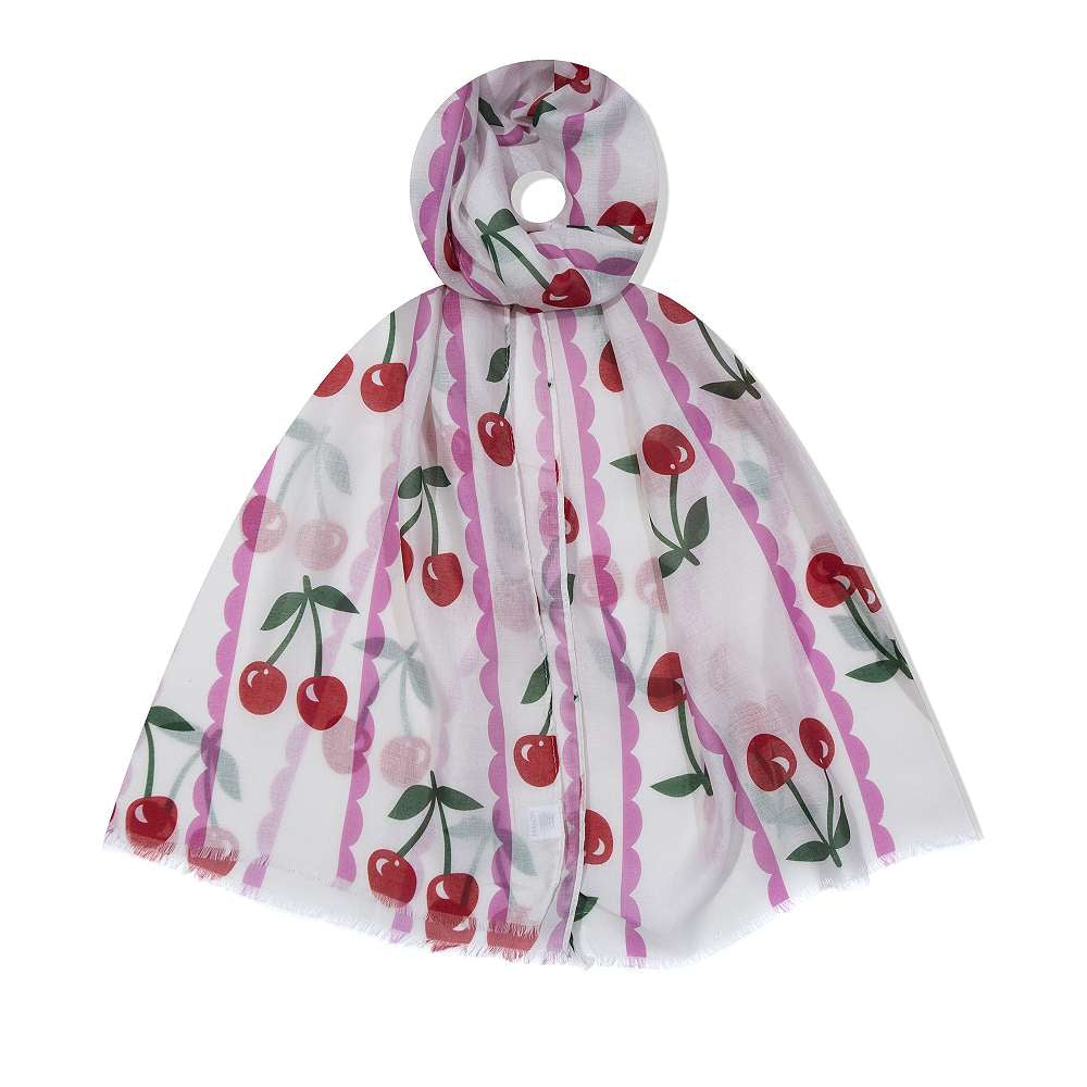 Schal - Kirsche