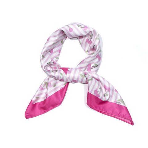 Vierecktuch - Kirsche