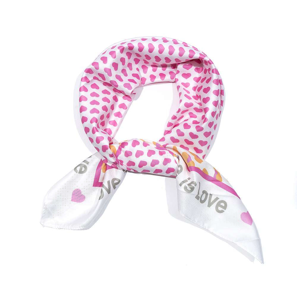 Vierecktuch - Herzen