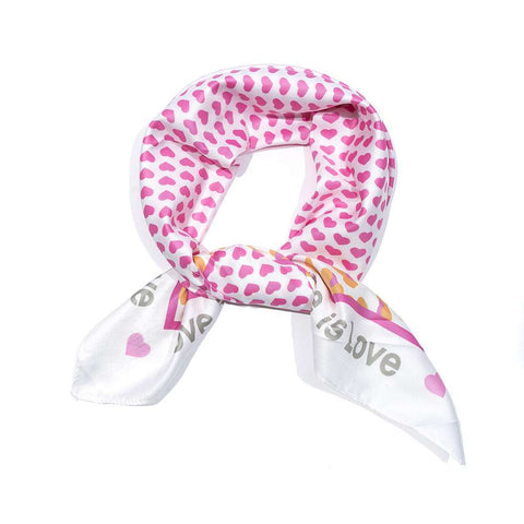 Vierecktuch - Herzen