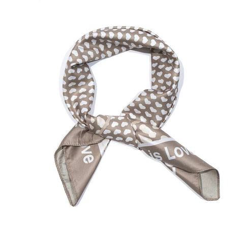 Vierecktuch - Herzen