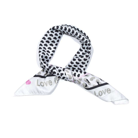 Vierecktuch - Herzen