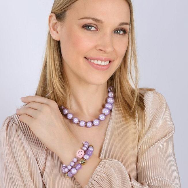 Halskette - Magic Pearls Hedy 10-18mm - Fox by Ren