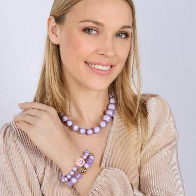 Armband - Magic Pearls Eve 10/14mm - Fox by Ren