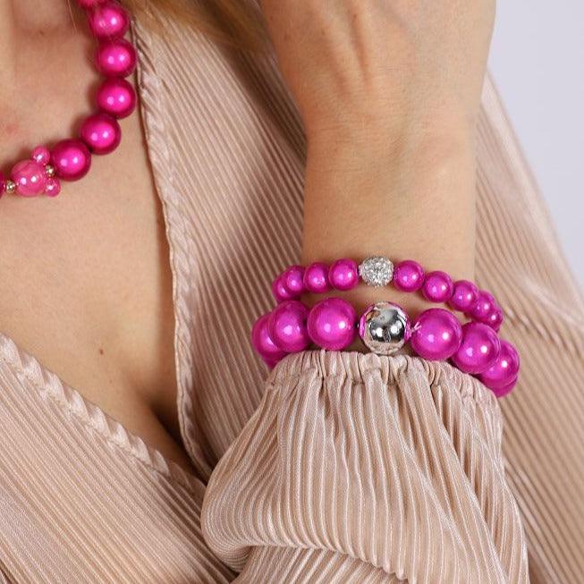 Armband - Magic Pearls Lena 16mm - Fox by Ren