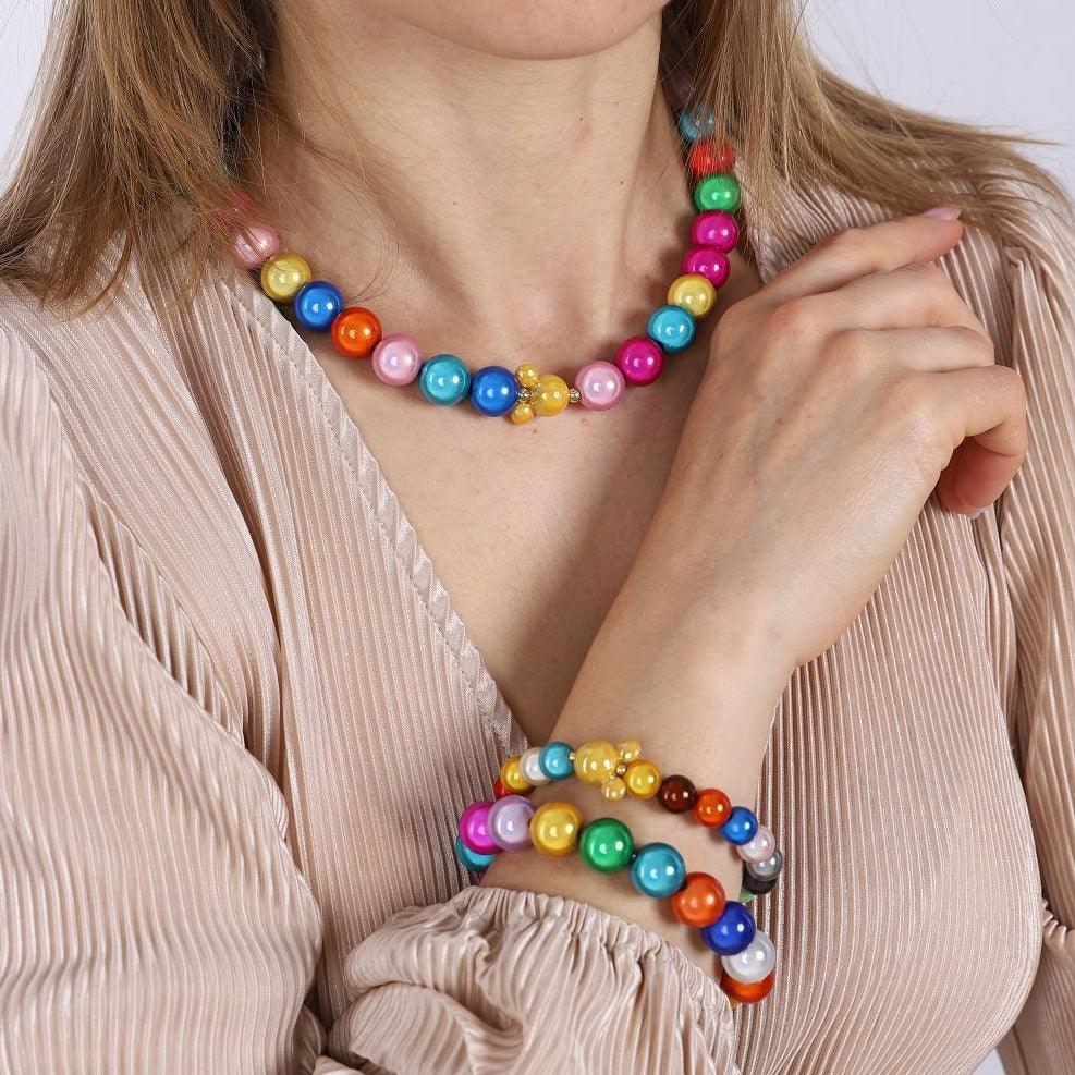 Armband - Magic Pearls Maus 14mm - Fox by Ren