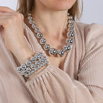 Halskette - Magic Pearls Riva 16-25mm - Fox by Ren
