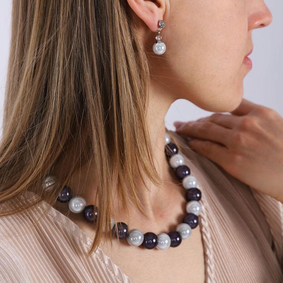 Halskette - Magic Pearls Kay 14mm - Fox by Ren