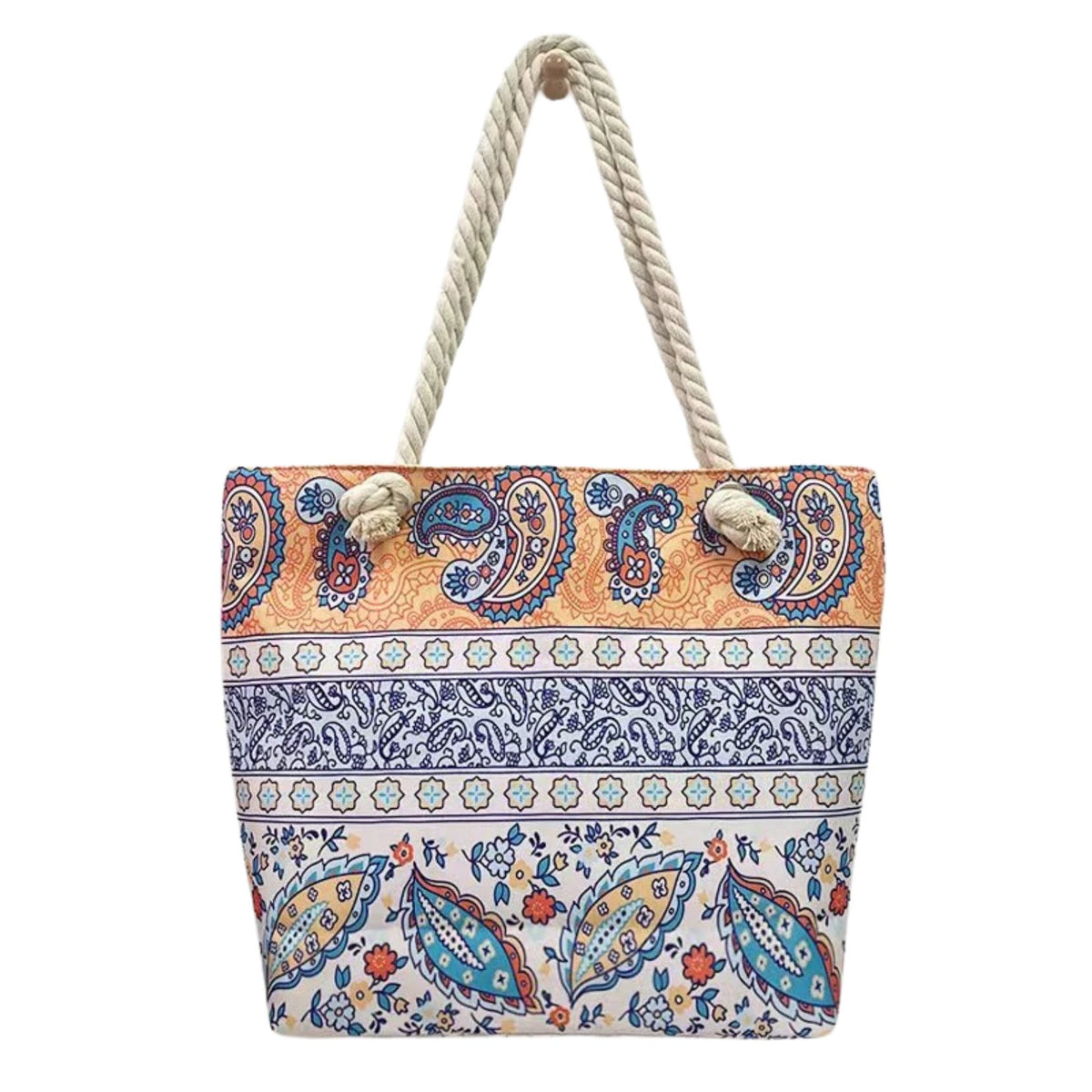 Strandtasche - Ethno Paisley