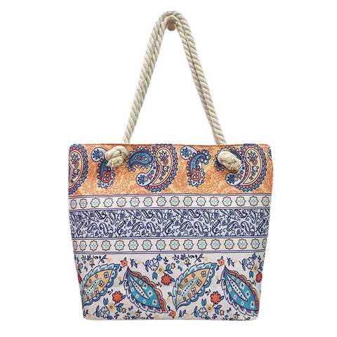 Strandtasche - Ethno Paisley