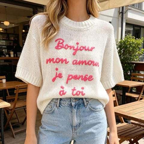 Pullover - Bonjour