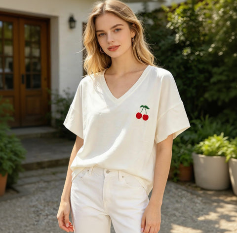 T-Shirt - Kirsche