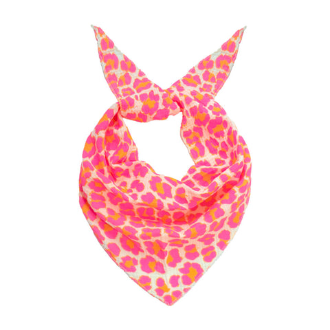 Dreieckstuch - Leopard Mini