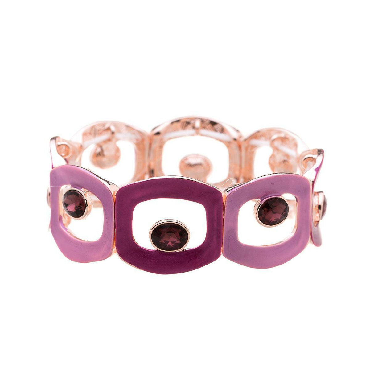 Armband - glattes eckiges Quadrat - Fox by Ren