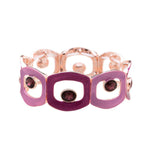Armband - glattes eckiges Quadrat - Fox by Ren