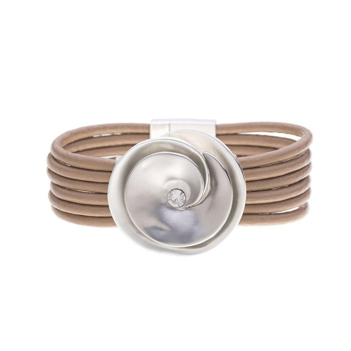 Armband - mehrstufige Blumen - Fox by Ren