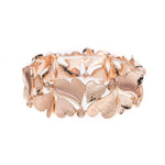 Armband-Mini Herzen-Diamanten.