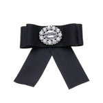 Schleife - Uni mit runder Strass - Fox by Ren