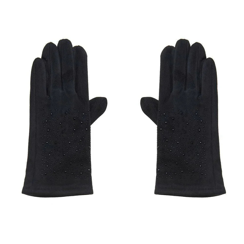 Handschuhe - Strass overall.
