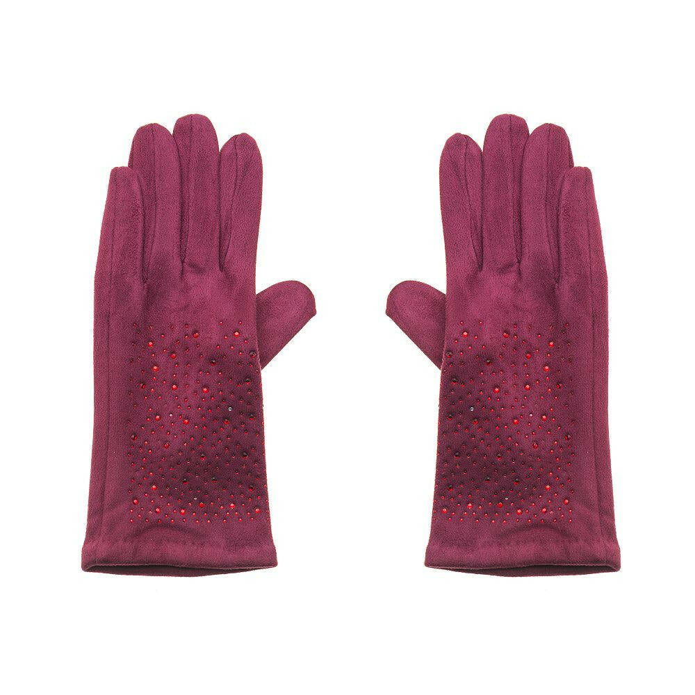 Handschuhe - Strass overall.
