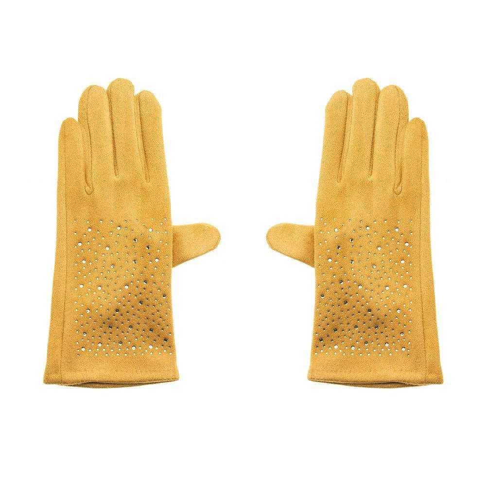 Handschuhe - Strass overall.