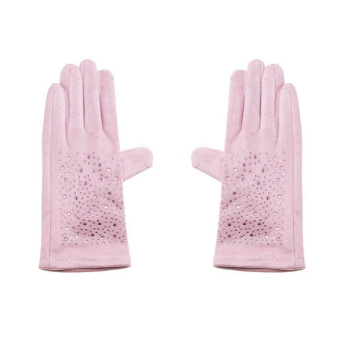Handschuhe - Strass overall.