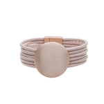 Armband - Metall flacher Kreis - Fox by Ren
