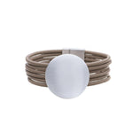 Armband - Metall flacher Kreis - Fox by Ren