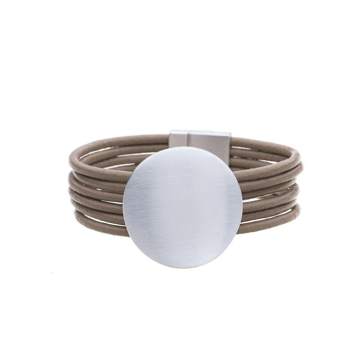 Armband - Metall flacher Kreis - Fox by Ren