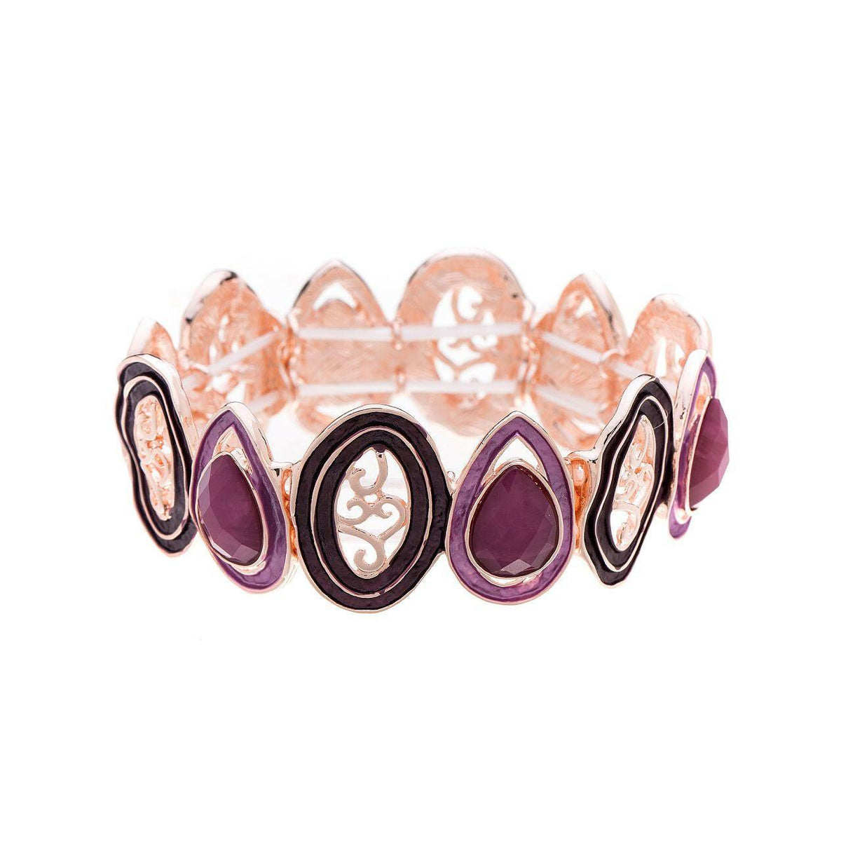 Armband - Ovale-Tropfen Diamant - Fox by Ren