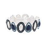 Armband - Ovale-Tropfen Diamant - Fox by Ren