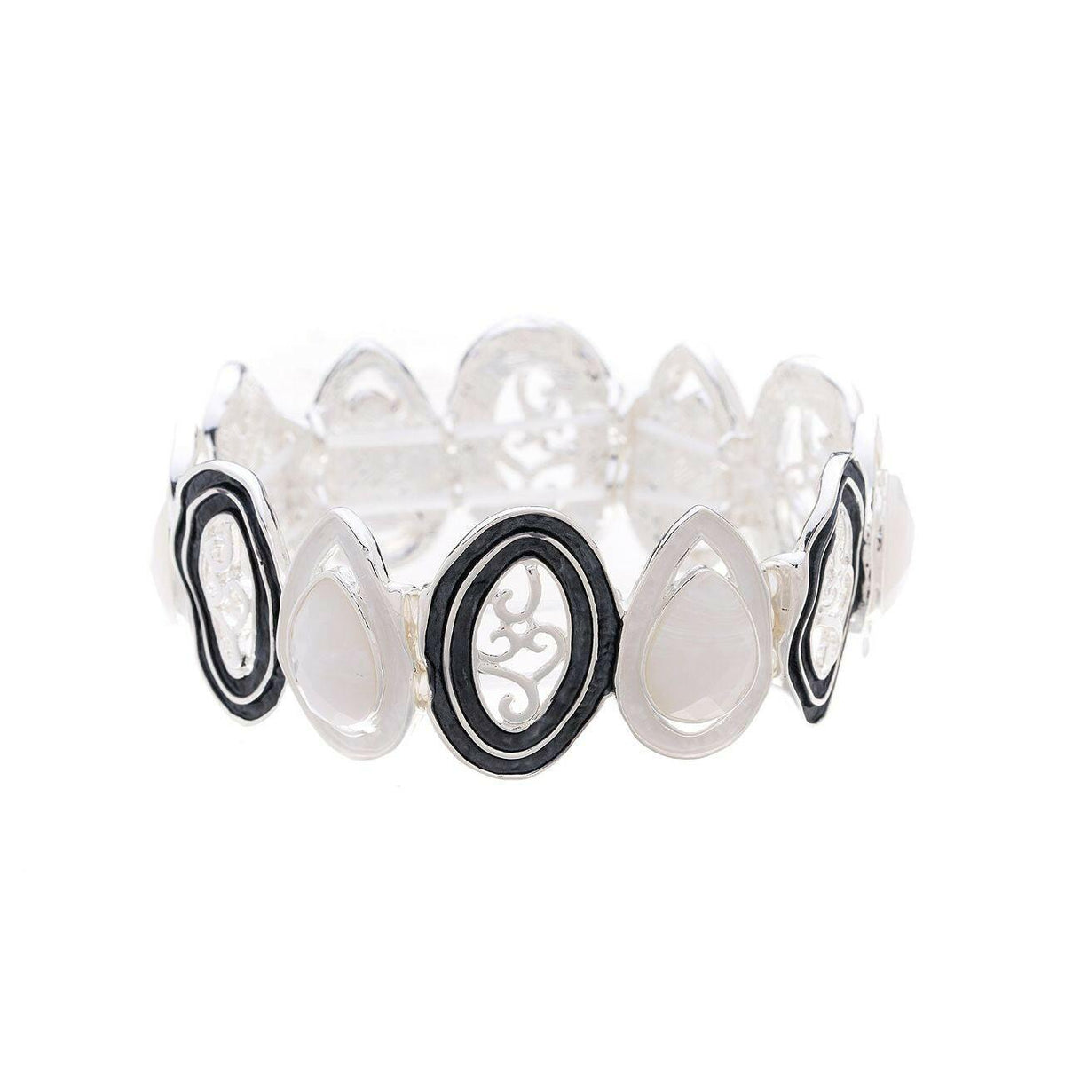Armband - Ovale-Tropfen Diamant - Fox by Ren