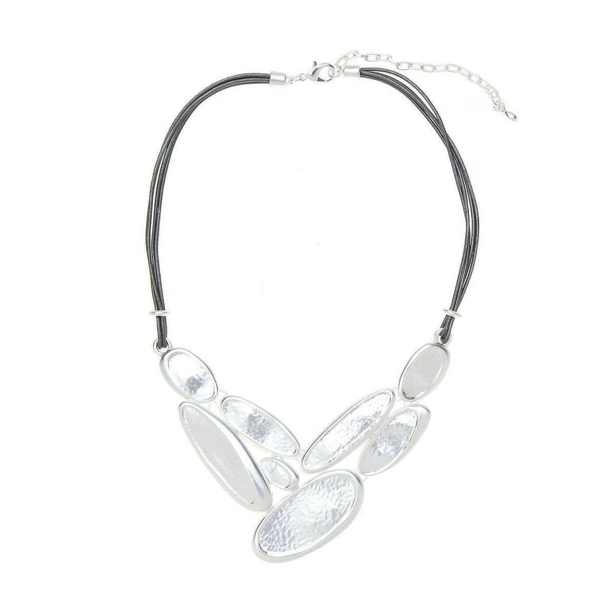 Halskette-Leder-Oval - Fox by Ren
